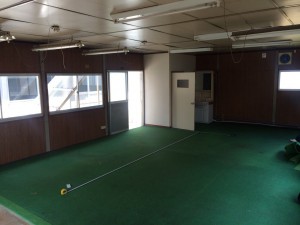 横浜市緑区　事務所のクロス工事、床タイルカーペット工事